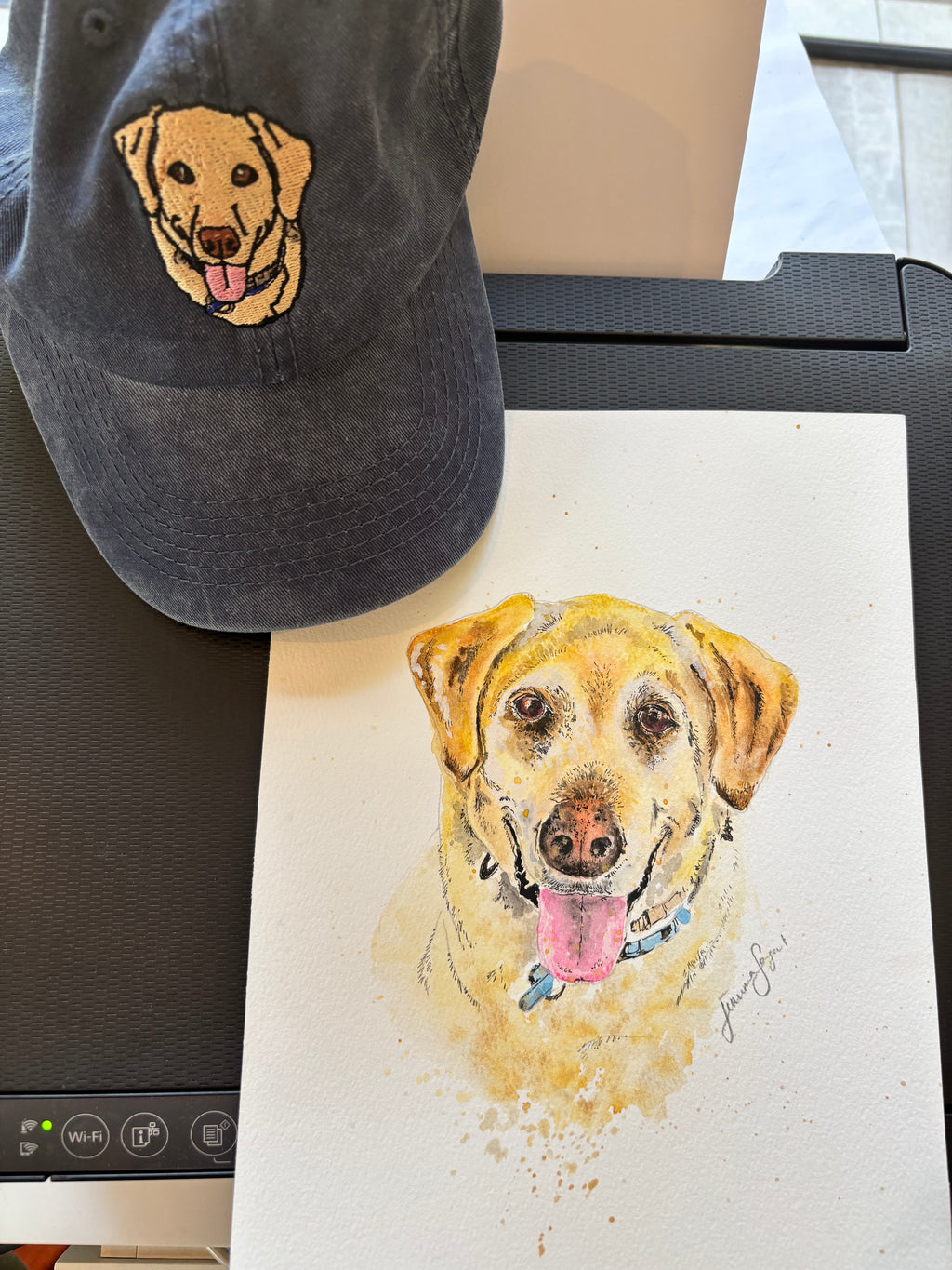 Pet Portrait Cap