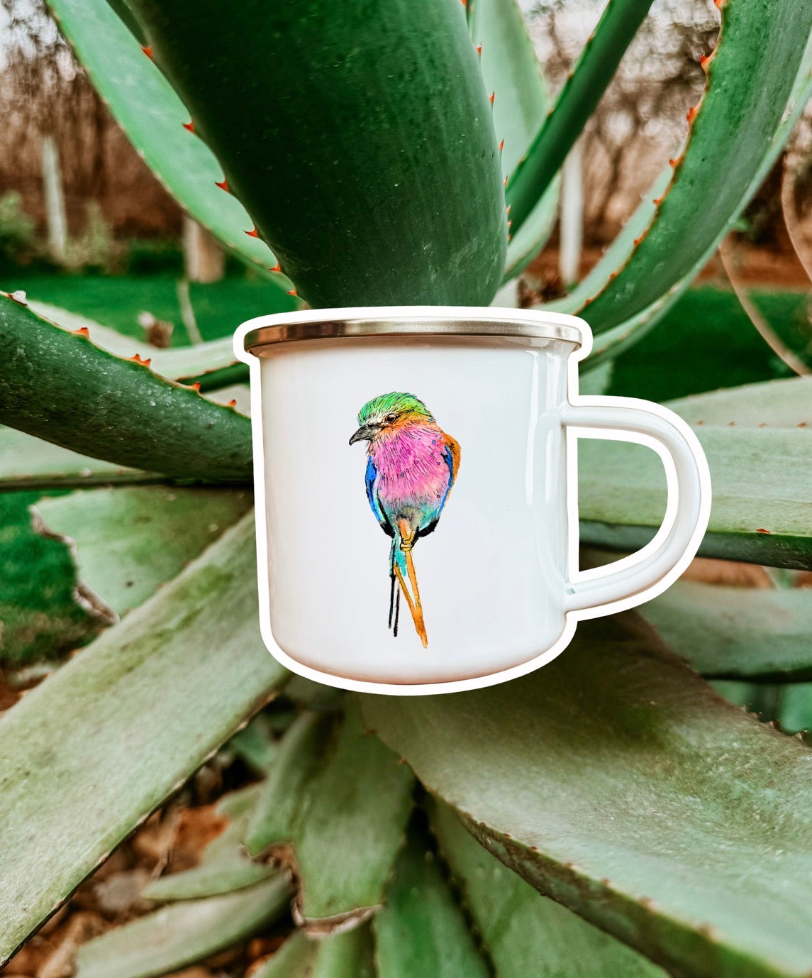 Cleo Lilac Breasted Roller Mug