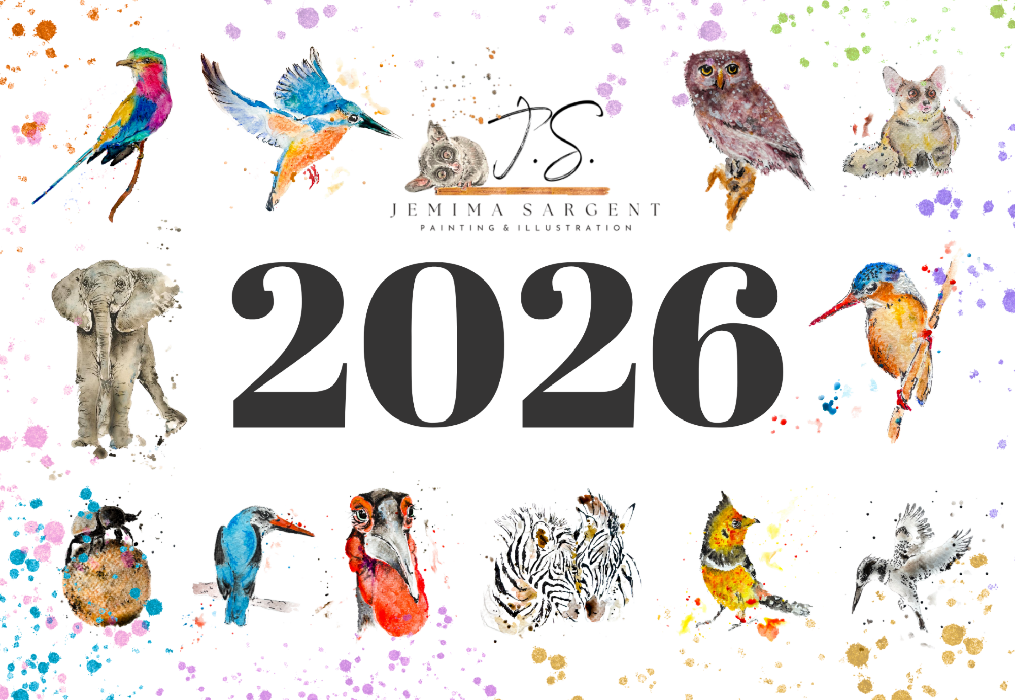 Jemima Sargent 2026 Calendar